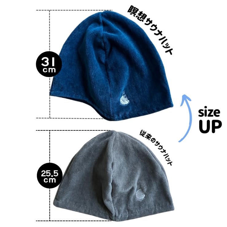 Relax Imabari Towel Meditation Sauna Hat Sauna Green Green Made In Japan Super Public Bath Hot Spring Public Bath Rock Bath Sauna Effect Popular