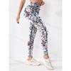 Popular Yoga Pants, High-waisted Tight Pants, Fitness Digital Printing, Hip-lifting, Slim-fitting, Outdoor Sports Pants for Women