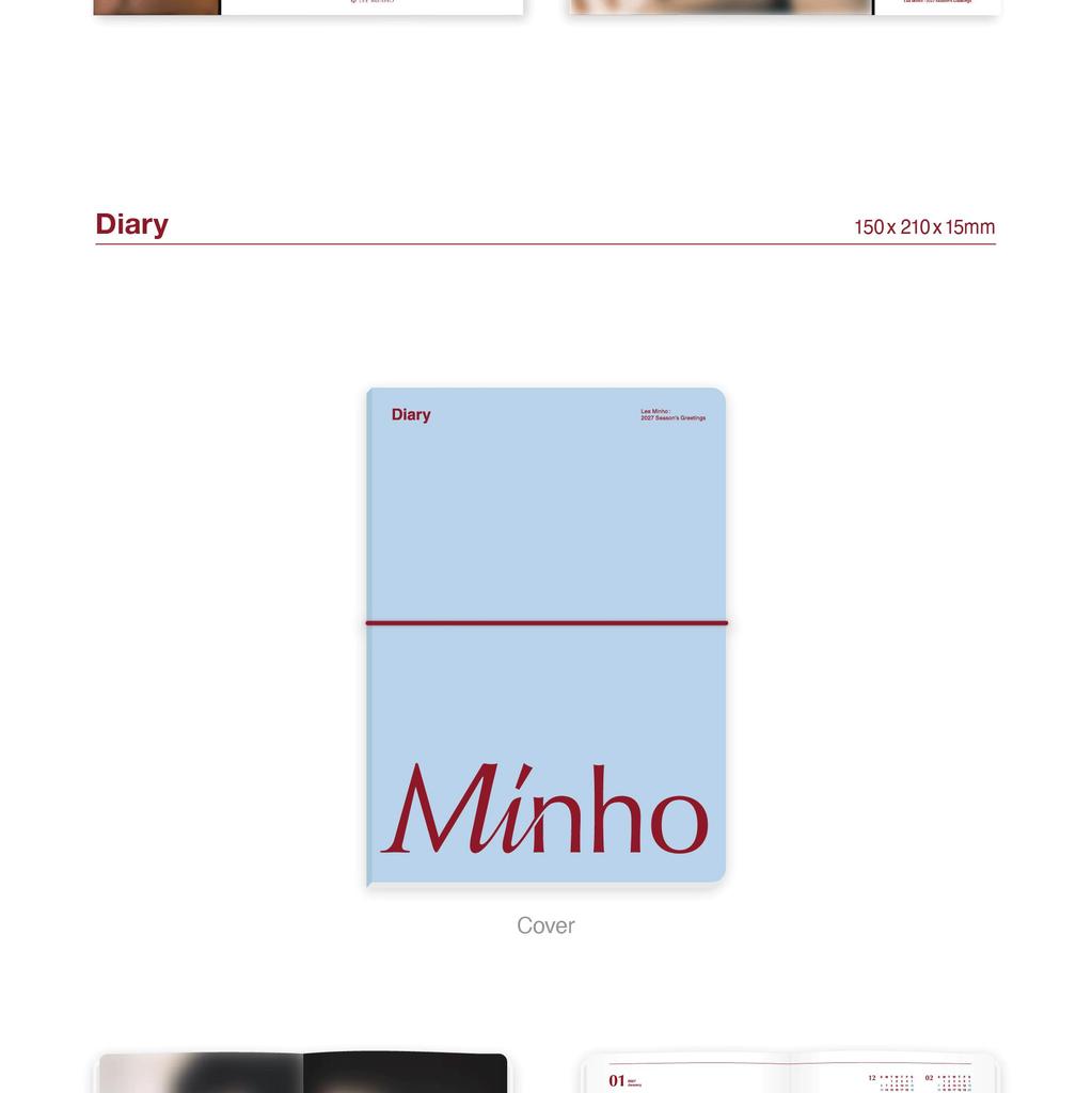 Lee Minho ПОЗДРАВЛЕНИЕ С СЕЗОНОМ 2027 [Minho CREATIVE STUDIO] (Дек.2026) Ли Мин Хо