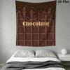 Sweet Chocolate Pattern Home Decor Tapestry, Wall Hanging, Decorative RV Wall Cloth.MGT0918524