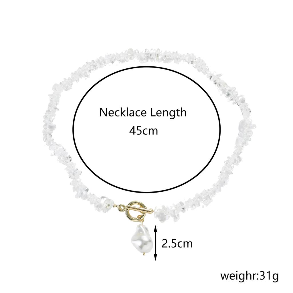 Богемное разноцветное ожерелье из гальки для женщин, INS, дизайн с натуральными камнями, летняя нишевая мода, красивое, элегантное, повседневное шейное украшение для нее