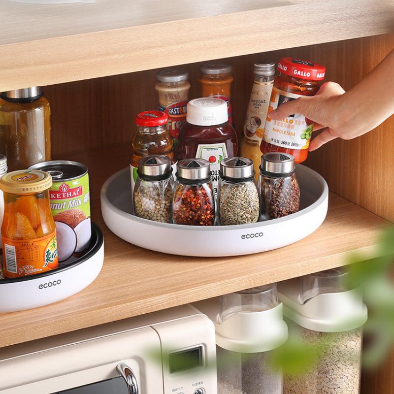 Roterende Kruiden Rack Keuken Tafel Multifunctionele Sojasaus Fles Kruiden Opslag Producten Huishoudelijke Artefact
