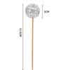 Retro Disco Ball Cake Toppers 70s 80s Style With Wooden Stick Cake Decoration Baking 3cm Cake Card Insert Wedding Decor Supplies