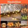 20led Hanging 2m Christmas Lights Snowflake Candy Cane Xmas Tree Powered Battery