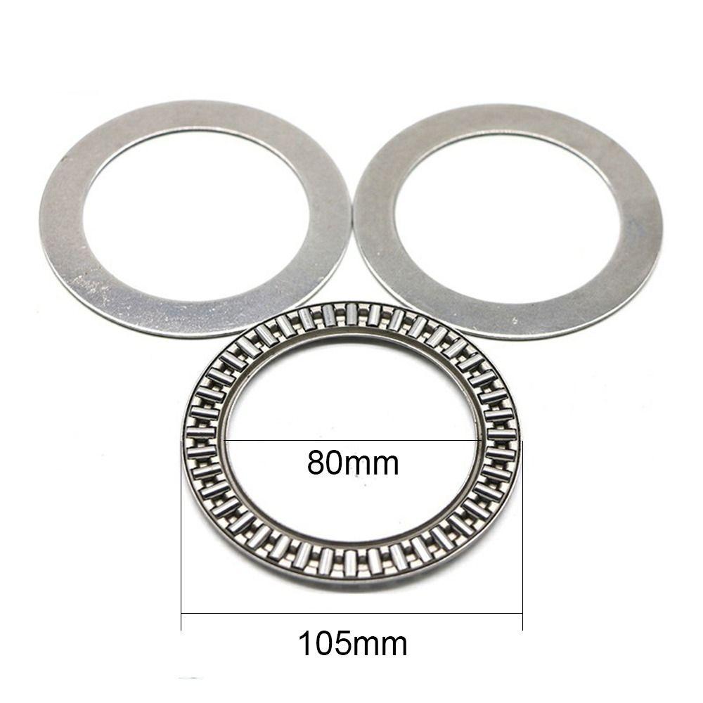 Серебряный с шайбами Малый упорный подшипник Прочные упорные игольчатые роликовые подшипники Машины