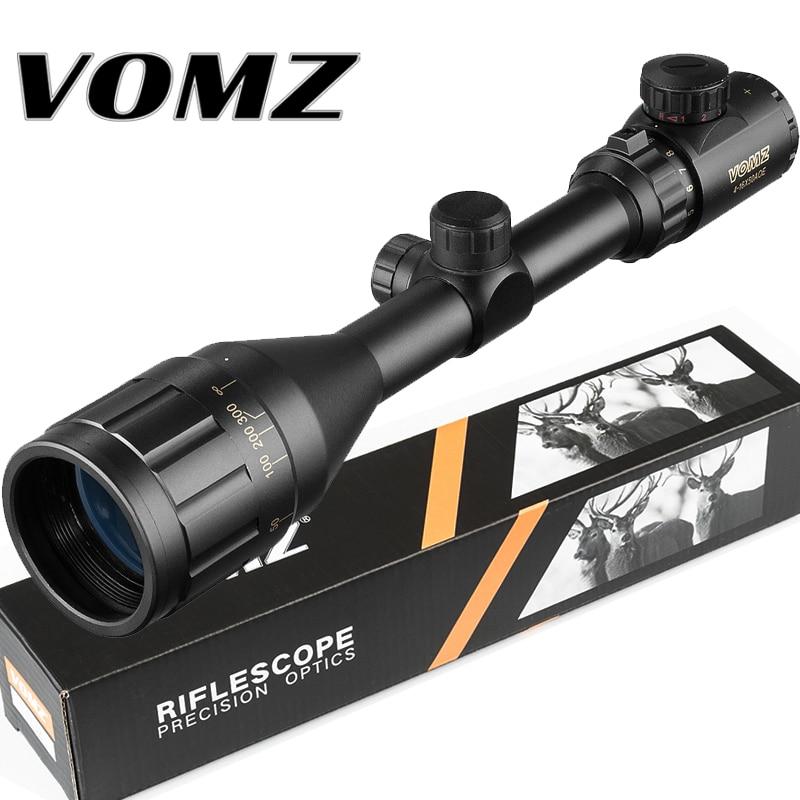 4-16X50 Tactical Optics Cross Sight Green Red Illuminated Riflescope Hunting Rifle Scope Sniper Airsoft Air Guns Rangefinde