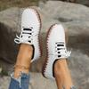 Large Size Retro Casual Single Shoes for Women's Outer Wear Autumn New Fashionable Small Leather Shoes