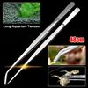 1Pcs Long Tong Aquarium Tweezer Stainless Steel Aquarium Supplies Pet Shrimp Reef Coral