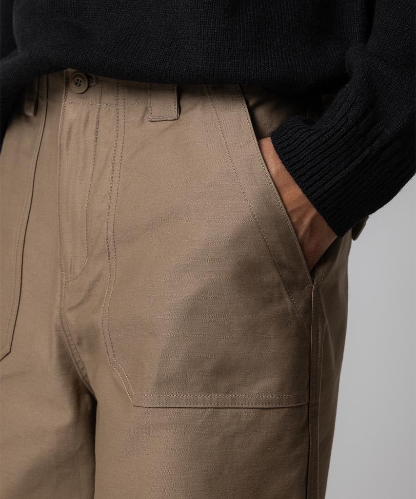 Dickies Белые Сатиновые Брюки Карго Хаки