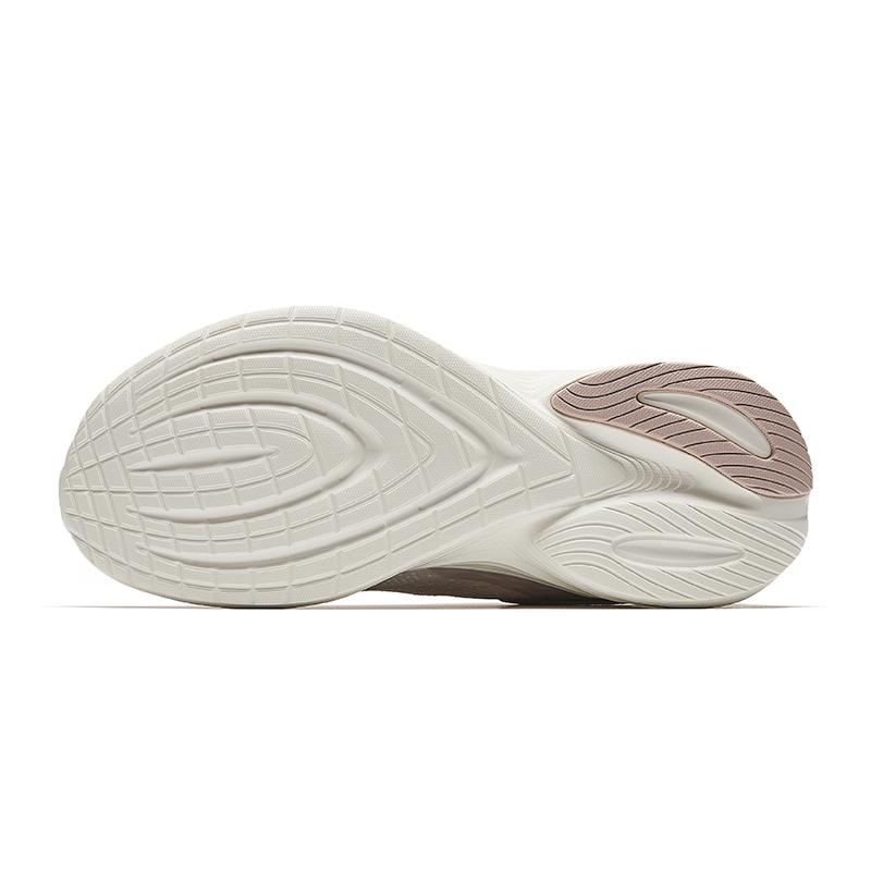 Anta Lingyun Простые Универсальные Модные Нескользящие Износостойкие Низкие Повседневные Кроссовки для Бега Женские кроссовки Белый Розовый 922525502-2