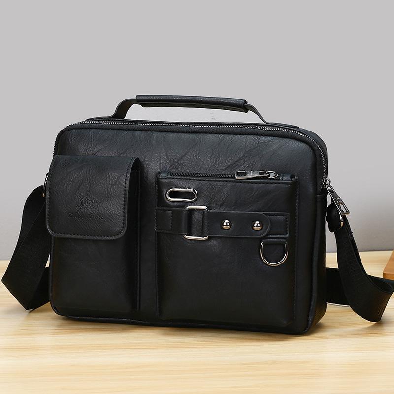Men's Single-shoulder Crossbody Bag Urban Simple Business Fashion Commuter Men's Handbag