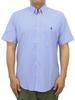 Polo Ralph Lauren Classic Fit Performance Short Sleeve Solid Single Men's Button-Down Shirt, Color, Embroidery, 0104542-S-LBLUE [Used]