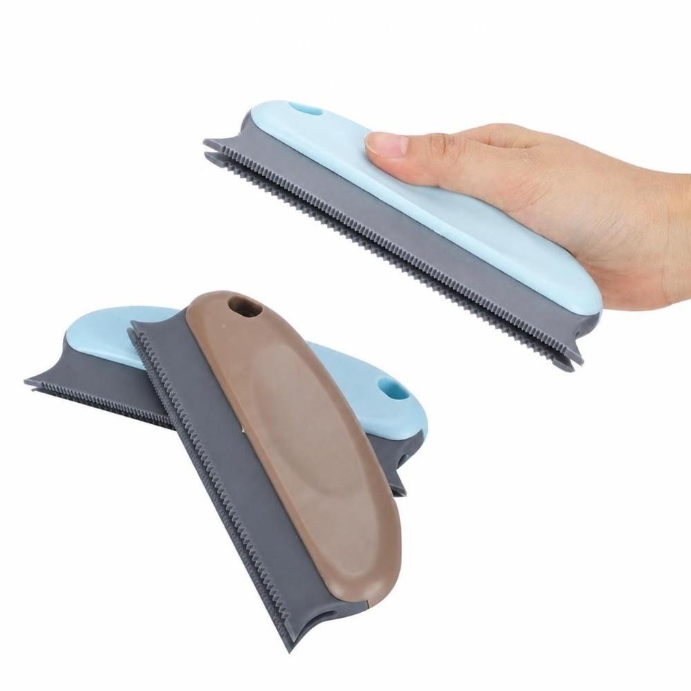 2PCS Double Sided Scraping Head Manual Lint Remover Lightweight Clothes Lint Brush Clothes Cleaning