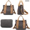 Tote Bag for Shoulder for [manukori] Women, Small, Canvas, Divider, Handbag, Bag, Stylish, Cute, Lightweight, Travel, Commuting, Self-supporting
