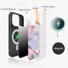 Чехол для телефона Ketnipz с большими глазами, Магнитный чехол для iPhone 16 14 13 12 11 15 Pro Max Plus, Для беспроводной зарядки Magsafe, Защитная крышка