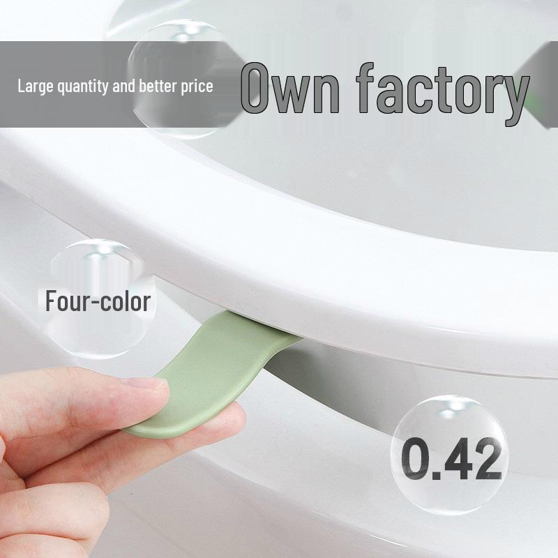 Подъемник для крышки унитаза - Устройство с откидной крышкой, предотвращающее загрязнение