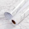 Self Adhesive Waterproof Marble Wallpaper Vinyl Film Wall Stickers Bathroom Kitchen Cupboard Room Decoration Sticky Paper Decal