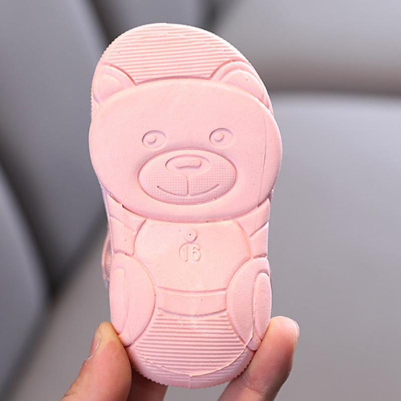 Летние сандалии, милая детская кожаная обувь принцессы для девочек, детские дышащие туфли с бантиком и открытым носком