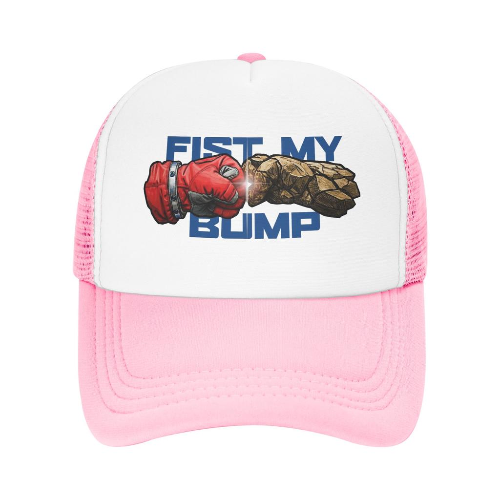 Fist My Bump Amase Project Hail Mary Mesh Baseball Cap Unisex Women Casual Sun Hat Hat Adjustable Summer Trucker Hat