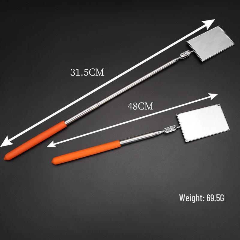 Portable Telescopic Car Bottom Repair Mirror with Universal Folding Design