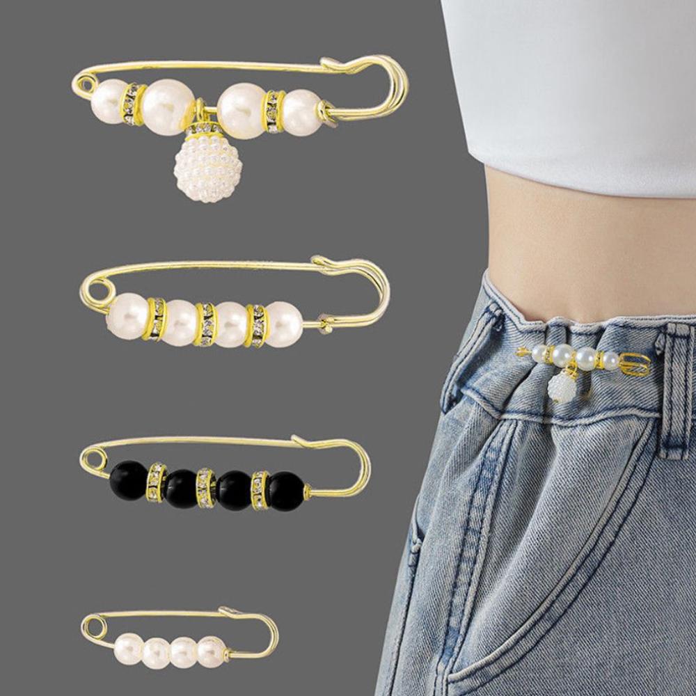 Tightening Pin Accessories Waist Pin Brooch Waistband Pin Clothing Brooches Set Dress Shawl Clips