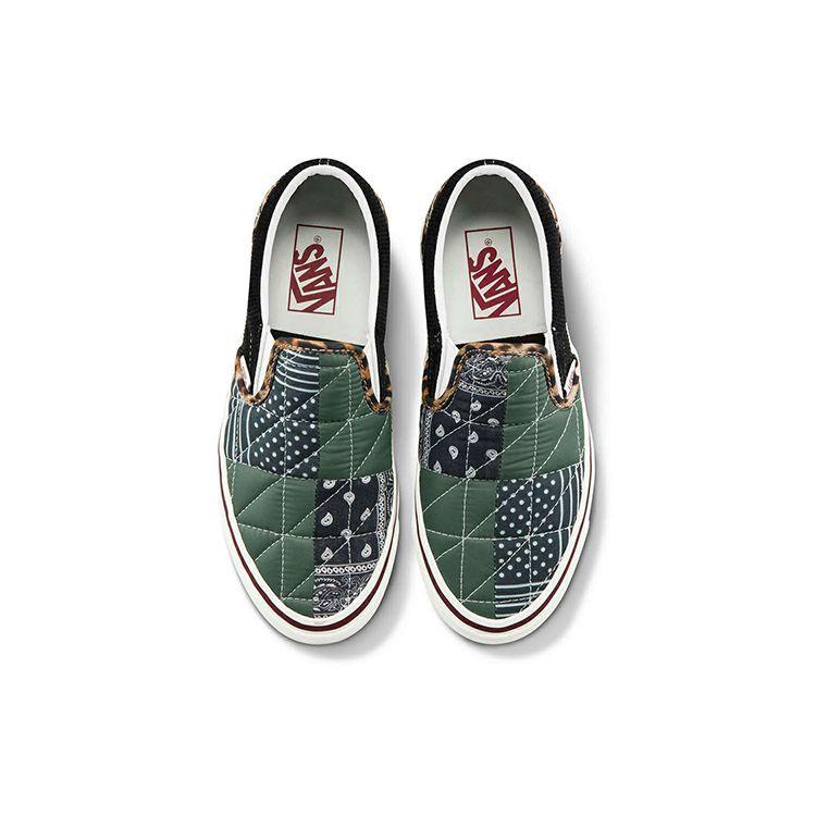 Vans Classic Slip-On 98 DX Anaheim Factory — стеганые кроссовки унисекс, разноцветные VN0A5HZN9GU