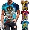 Summer Saint Seiya 3D Printed T Shirt Cool Funny Tee Shirts Tops Harajuku Anime Printed Short Sleeve Clothing Top