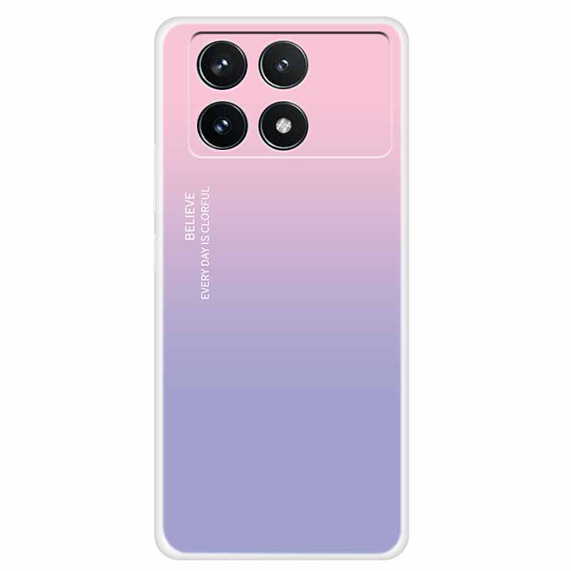 Clear Cover For Xiaomi Poco F6 Pro Case 2024 Paint Soft Silicone TPU Back Cases For Xiaomi Poco F6 Pro 5G Phone Cover Capa Coque