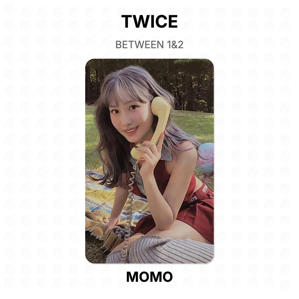 Twice Официальная фотокарточка BETWEEN 1&2