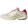 Adizero Ubersonic 5 Удобная посадка Низкие теннисные кроссовки Мужская кроссовка Розовый Белый JS2562