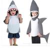 Multi-color Children's Great White Shark Costume - Marine Animal Performance & Finding Nemo Style