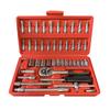 46pcs 1/4 Inch Ratchet Socket Repair Wrench Set Drive Socket Ratchet Wrench Combination Tools Kit For Car Repair