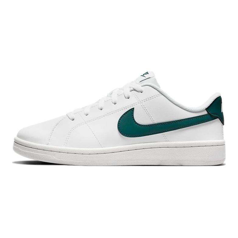 Nike Мужские кроссовки Court Royale 2 Low Белые Темно-бирюзовый Зеленый CQ9246-105