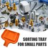 Лоток для сортировки болтов Сортировщик гаек и винтов Беспорядочный воронкообразный носик Сортировочный лоток для мелких деталей Деревообрабатывающие мастерские Проекты для рукоделия