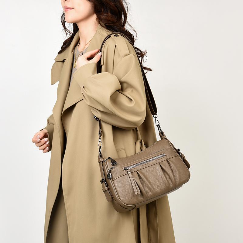 Высококачественная женская сумка кроссбоди из мягкой ПУ кожи, Модная женская сумка через плечо, Подходит для повседневного использования, Шопинга, Поездок на работу