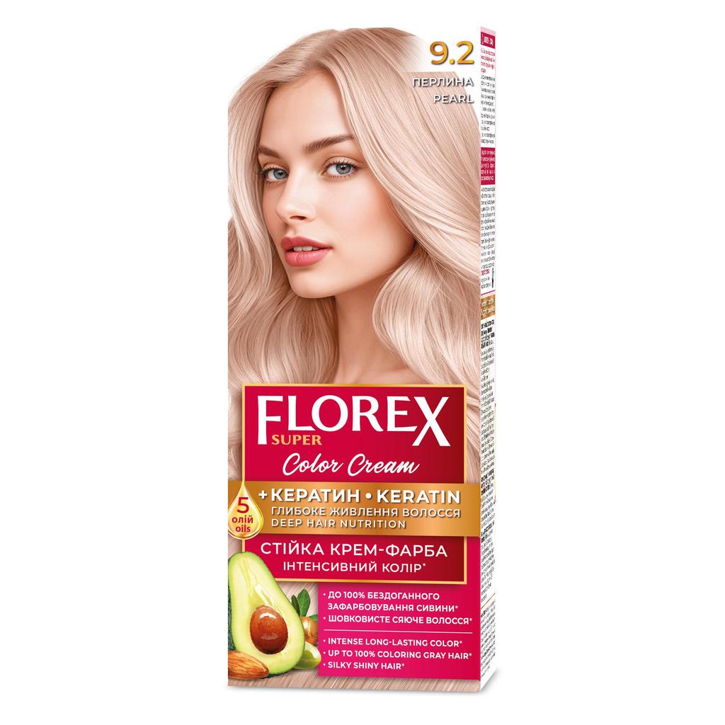 Florex Super Permanent Hair Dye Cream - Give Your Hair Deep Nourishment, Makes Your Hair Soft and Silky-shiny.