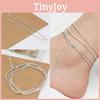 Women Turquoise Charm Anklet Ankle Bracelet Chain Sandal Beach Foot Jewelry Gift
