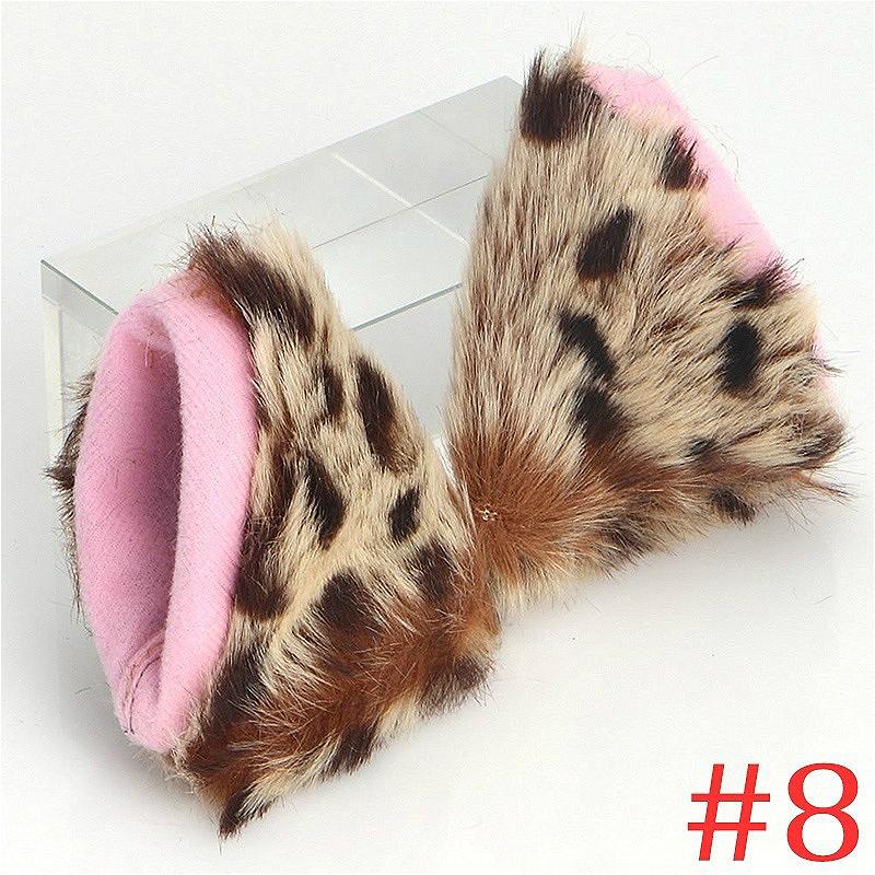 Orecchiette Partys Cat Fox Длинные меховые уши Аниме Неко Костюм Заколка для волос Косплей