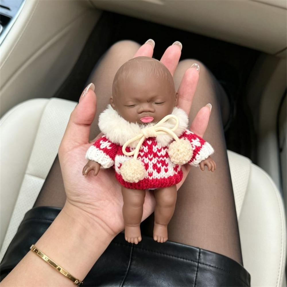 Hand Relax Black Skin Squishy Desk Home Ugly Doll Toy Creative Natasha Squeeze Doll Festival Gifts