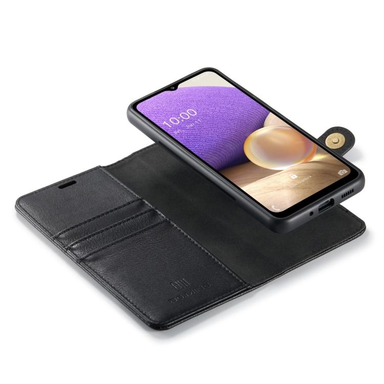 Для Samsung Galaxy A33 5G DG.MING Чехол-книжка из кожи с текстурой Crazy Horse и съемной магнитной крышкой