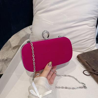 Черная Вельветовая Сумка для Женщин 2025 Vip Дизайнерские Роскошные Сумки Вечерний Клатч и Сумка Через Плечо Сцепление Кошельки