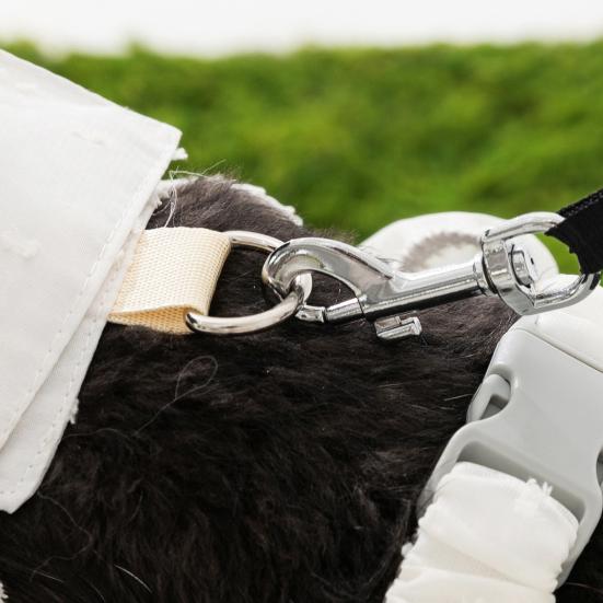 Pet Anti Dust Pants Waterproof Anti-Slip Dog Paw Protector Shoes Rain Boots with Adjustable Suspender