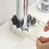 Multipurpose Cleaning Brush U-shaped Flexible Gap Brush Bathroom Faucet Dead Corners Crevice Cleaning Gap Cleaning Brush Tool