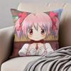 Милая японская аниме Puella Magi Madoka Magica Наволочка Подушка Антипылевой Невидимая молния Короткий плюш Подушка для дивана