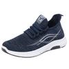 Summer Mesh Men's Casual Sneakers Breathable Comfortable Lace-up Jogging Shoes New Anti-slip Wear-resistant Platform Shoes 2025