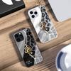 Розовый чехол-бампер со змеиным принтом для IPhone 16 Pro Max 15 Pro 14 13 12 Mini 11 XS Max XR 7 8 Plus SE 2022, закаленное стекло