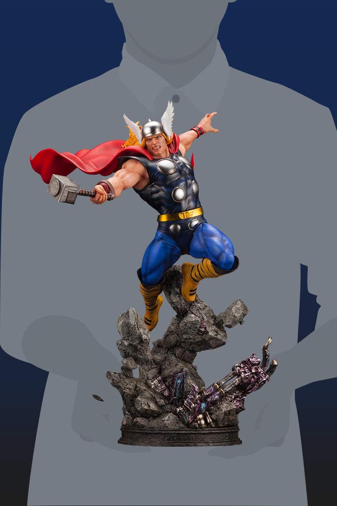 KOTOBUKIYA Fine Art Статуэтка MARVEL UNIVERSE MARVEL AVENGERS Тор Масштаб Холодное литье Готовая Фигурка MK349 1/6
