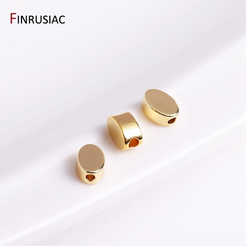 3 Types Spacer Beads Gold Plated Heart Beads Oval Beads Striped Cut Flower Beads For DIY Handmade Bracelet Necklace Making