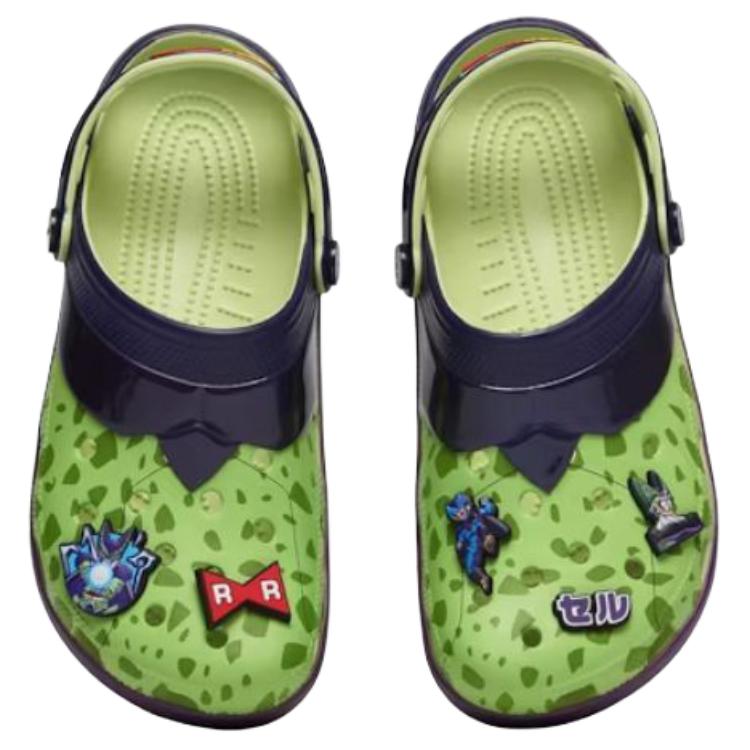 Dragon Ball Z x Crocs Классические клоги Селл Унисекс Кроссовки Зеленый Мульти 211205-90H