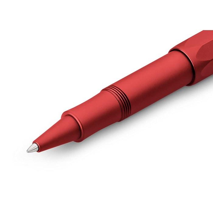Kaweco Ballpoint Pen, Water-Based, AL Sport, Deep Red, 0.7mm